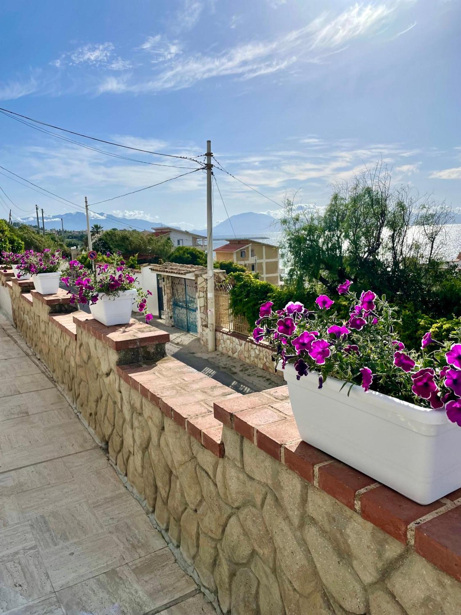 Villa Sul Mare Palazzolo Trappeto  Exteriör bild