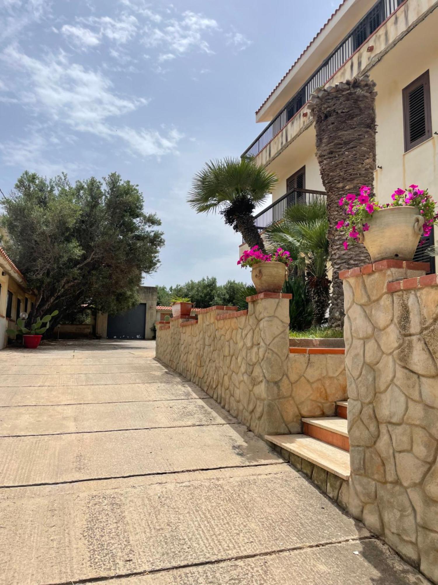 Villa Sul Mare Palazzolo Trappeto  Exteriör bild