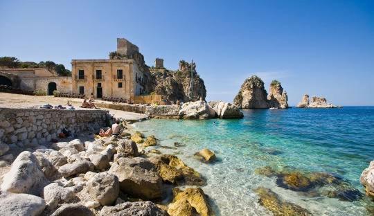 Villa Sul Mare Palazzolo Trappeto  Exteriör bild